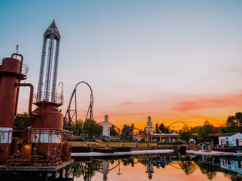 Parque Warner Madrid, Spain